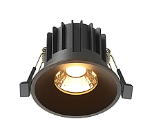 Встраиваемый светильник Maytoni Round DL058-12W2.7K-B