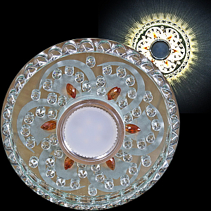 Встраиваемый светильник Reluce 62097-9.0-001PL MR16+LED5W CL+TEA