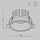Встраиваемый светодиодный светильник Maytoni Technical Round DL058-12W-DTW-W