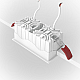 Встраиваемый светодиодный светильник Maytoni Technical Alfa LED Dim Triac DL043-02-10W4K-D-SQ-W