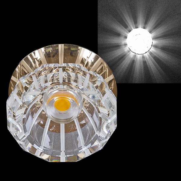 Встраиваемый светильник Reluce 09036-9.0-001T LED COB10W GD