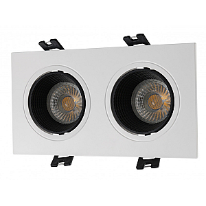 Встраиваемый светильник Denkirs DK3072-WH+BK