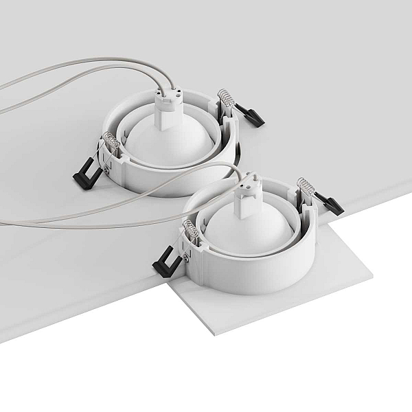 Встраиваемый светильник Hesby Lighting Hesby Atlas IP20,10Вт, GU5.3, белый HSBL_0088