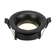 Встраиваемый светильник General GCL-MR16-R-BLACK 661285
