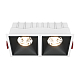 Встраиваемый светодиодный светильник Maytoni Technical Alfa LED Dim Triac DL043-02-15W3K-D-SQ-WB