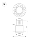 Встраиваемый светильник Arlight MS-INVISIO-TRIMLESS-R45-10W Warm3000 (WH-WH, 36 deg, 230V) (IP54 Металл) 059161