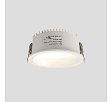Встраиваемый светильник Crystal Lux CLT 529C105 WH 4000K