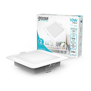 Встраиваемый светильник Gauss Elementary Downlight 998420209