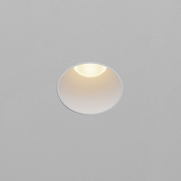Встраиваемый светильник Maytoni Technical Downlight Dip DL120-10W-3K-TRS-W