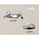 Встраиваемый светильник Ambrella Light Techno Spot XC7658002 (C7658, N7022)