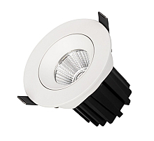 Встраиваемый светильник Arlight MS-ATOLL-BUILT-TURN-R94-10W Warm3000 (WH, 36 deg, 230V) 044598