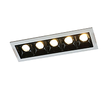 Встраиваемый светодиодный светильник Arte Lamp Grill A3153PL-5BK
