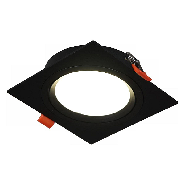 Встраиваемый светильник Reluce Technical 53026-9.0-001LD GX53 BK