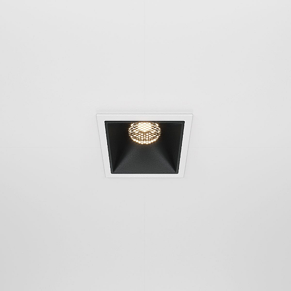 Встраиваемый светильник Maytoni Alfa LED DL043-01-10W3K-SQ-WB