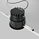 Встраиваемый светодиодный светильник Maytoni Technical Wise DL057-10W3K-B