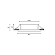 Встраиваемый светильник Hesby Lighting Hesby Eclipse IP20,15Вт, GU10, белый HSBL_0112