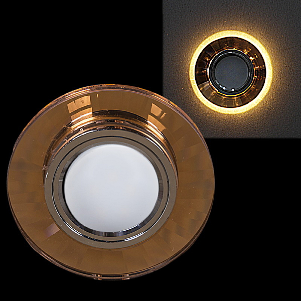 Встраиваемый светильник Reluce 16312-9.0-001LF MR16+LED3W TEA