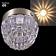 Встраиваемый светильник Reluce 21162-9.5-001GB(with base) G9 GD