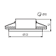 Точечный светильник Kanlux IMINES DSO-W 29031