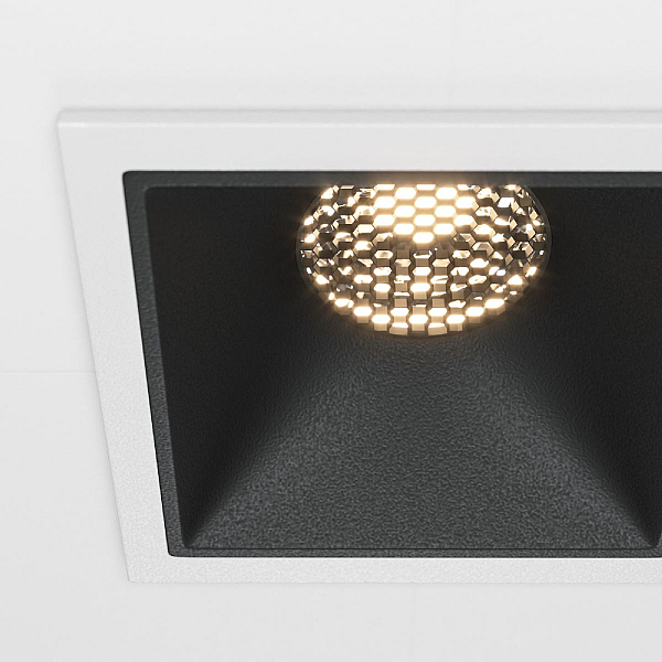 Встраиваемый светильник Maytoni Alfa LED DL043-01-10W3K-SQ-WB