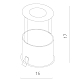 Встраиваемый светильник ARTE Lamp A3120PL-1WH