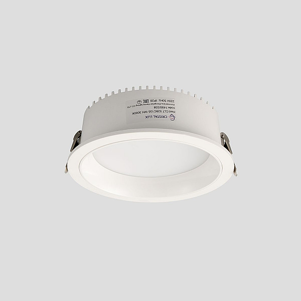 Светильник встраиваемый Crystal Lux CLT 529C135 WH 3000K