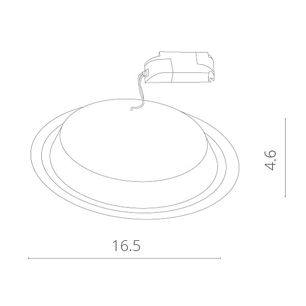 Встраиваемый светильник ARTE Lamp A6410PL-1WH