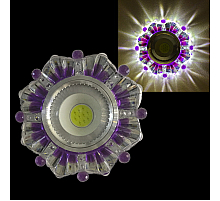 Встраиваемый светильник Reluce 42235-9.0-001PL MR16+LED3W CL/PP