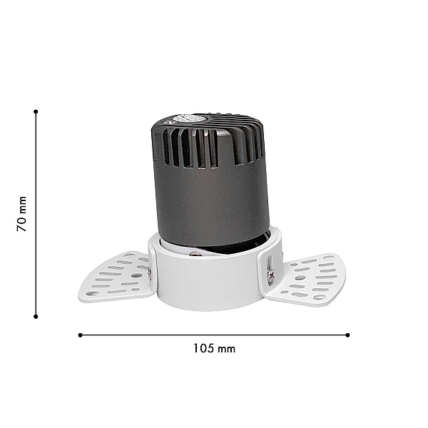 Встраиваемый светодиодный светильник Favourite Mortise 4418-1C
