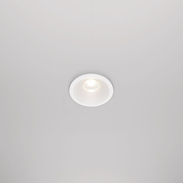 Встраиваемый светодиодный светильник Maytoni Technical Zoom DL034-01-06W3K-W