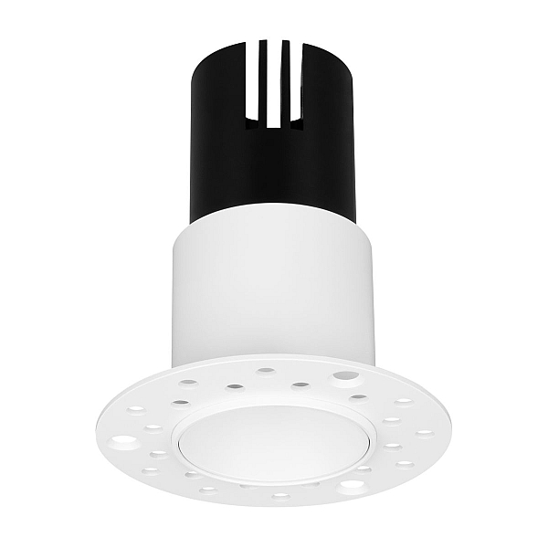 Встраиваемый светильник Arlight MS-INVISIO-TRIMLESS-R55-15W Day4000 (WH-WH, 36 deg, 230V) (IP54 Металл) 061918