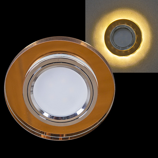 Встраиваемый светильник Reluce 16309-9.0-001LF MR16+LED3W TEA