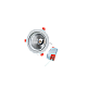 Встраиваемый светильник Designled KZ-2-DLW-18-WW 030976