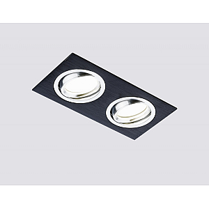 Встраиваемый светильник Ambrella Light Standard Spot A601/2 BK
