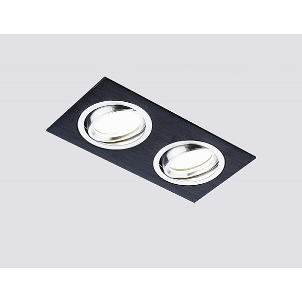 Встраиваемый светильник Ambrella light Classic A601/2 BK