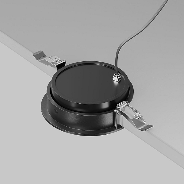Встраиваемый светильник Maytoni Technical Downlight DL105-12W3K-B