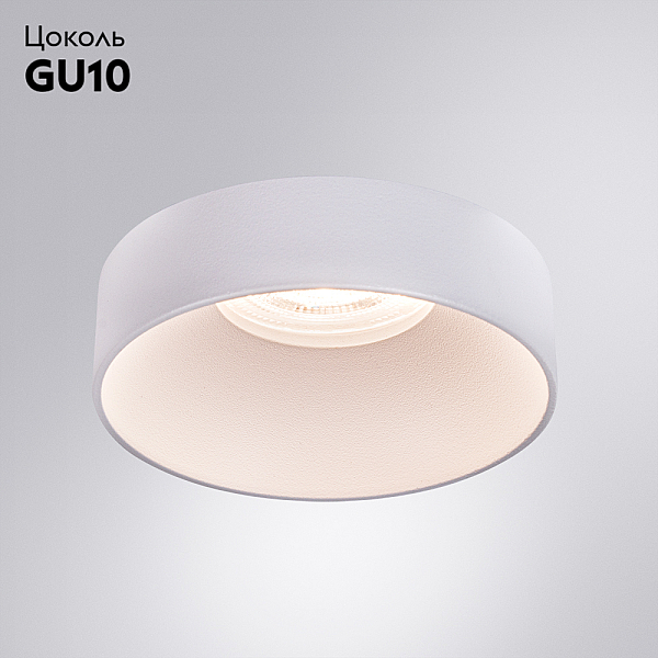 Точечный встраиваемый светильник Arte Lamp RAMO A1240PL-1WH