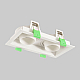 Встраиваемый светильник Crystal Lux CLT 069C2 WH