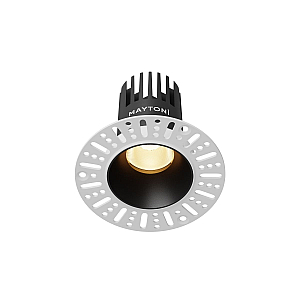 Встраиваемый светильник Maytoni Dip DL119-10W-2.7K-TRS-B