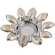Встраиваемый светильник Fametto Peonia DLS-P112 GU5.3 CHROME/COGNAC+CLEAR 10542
