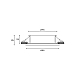 Встраиваемый светильник Hesby Lighting Hesby Eclipse IP20,15Вт, GU10, белый HSBL_0110