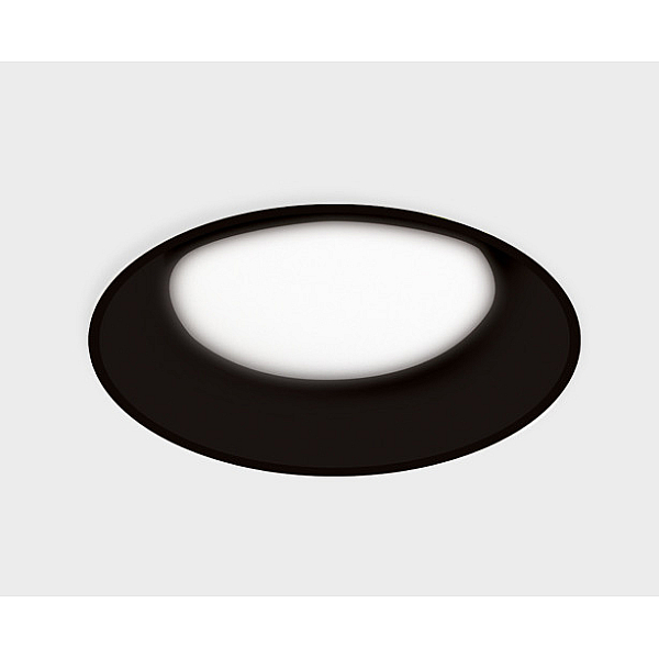 Встраиваемый светодиодный светильник Italline IT06-6013 black 4000K