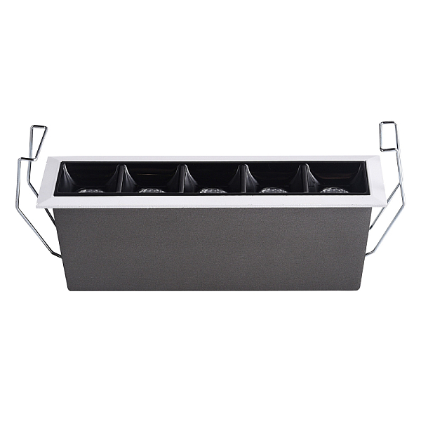 Встраиваемый светильник Delight Collection DA4005NS black/white