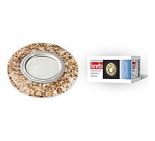 Встраиваемый светильник Fametto Luciole DLS-L108 GU5.3 CHROME/WHITE