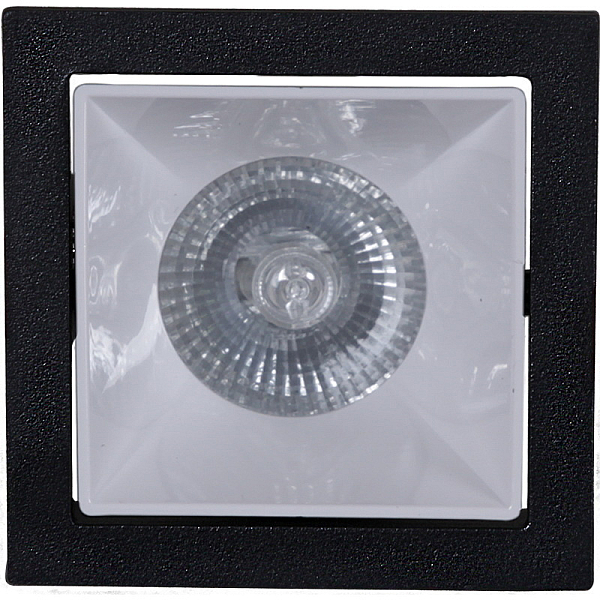 Встраиваемый светильник Reluce 16086-9.0-001PT MR16 BK+WT