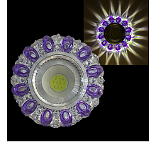 Встраиваемый светильник Reluce 42225-9.0-001PL MR16+LED3W CL/PP