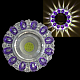Встраиваемый светильник Reluce 42225-9.0-001PL MR16+LED3W CL/PP