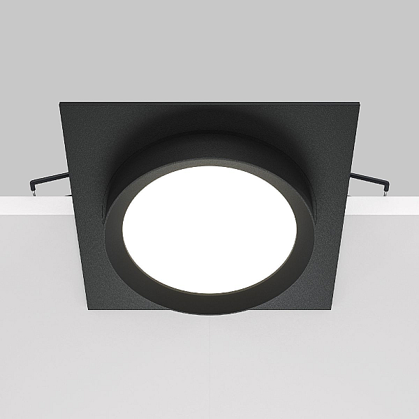 Встраиваемый светильник Maytoni Hoop DL086-GX53-SQ-B