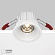 Встраиваемый светильник Maytoni Alfa LED DL043-01-15W4K-RD-W