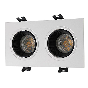 Встраиваемый светильник Denkirs DK3072-WH+BK